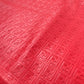 Handmade Red Embossed FF Leather for Custom Bag DIY Crafts