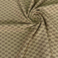 Classic Brown Balenciaga Knitting Twill Fabric for Custom T-shirt Crafts