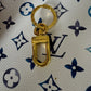 LV Golden Keychain