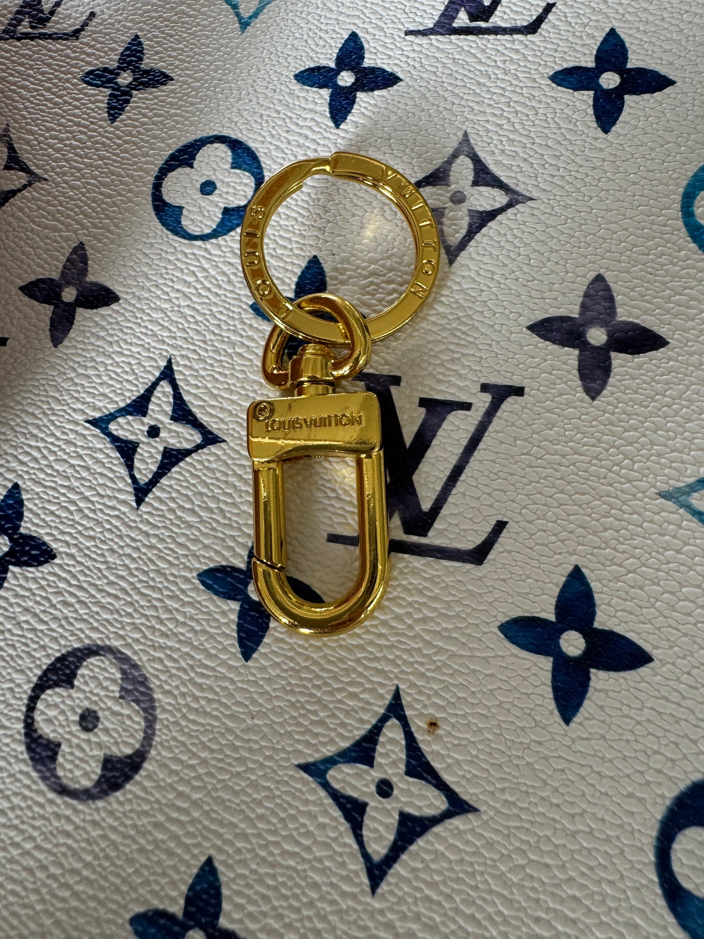 LV Golden Keychain