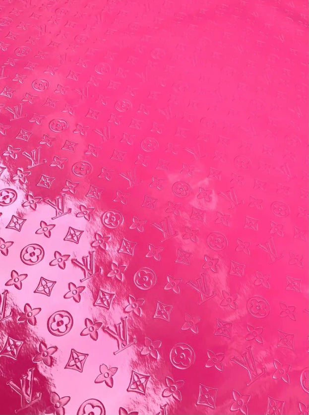 Hot Sale Pink Vinyl Leather for Custom Purse DIY Crafts