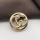 Golden GG Gucci Metal Buttons for Apparel Crafts