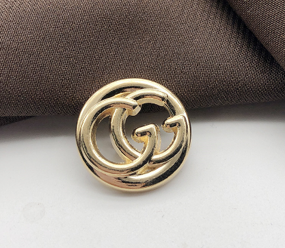 Golden GG Gucci Metal Buttons for Apparel Suits Crafts