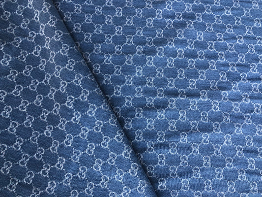 Denim Washed Gucci Jean Fabric for Clothing