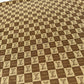 Classic Brown LV Check Knitting Twill Fabric for Crafts Custom