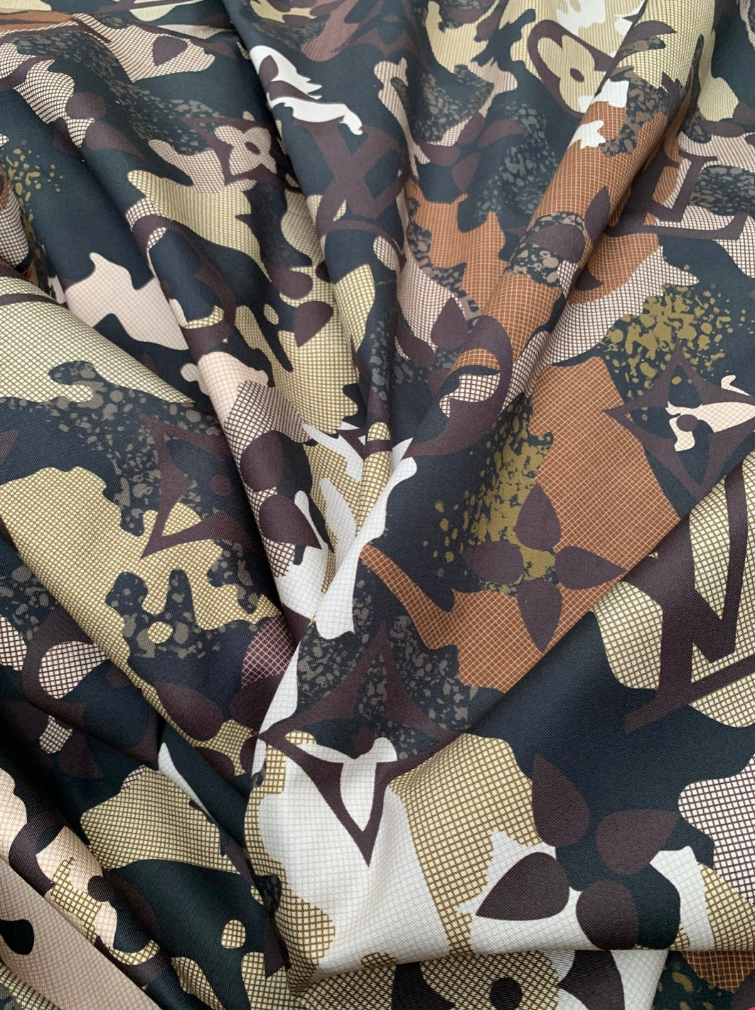 Desert Camouflage Lv Cotton Fabric for Custom Clothing DIY Crafts ...
