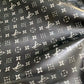 Soft Black Misty Lv Leather Fabric for Custom Jackets DIY Sewing