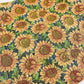 Handmade Oil painting Style Sunflower Cotton Jacquard Fabric for Custom Bag DIY Sewing