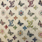 Custom LV Butterfly Designer Jacquard Fabric for Clothing Crafts