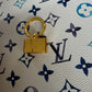 LV Golden Keychain Accessory