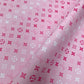 Handmade Beautiful Pink Louis Vuitton Vinyl Leather for Custom Sneakers Crafts