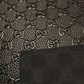 Black Embossed Gucci Leather Fabric