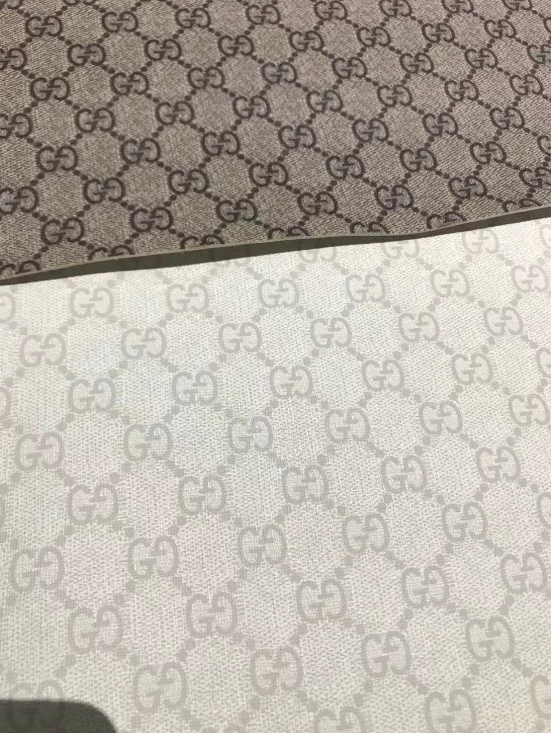 Cream Gucci Leather Fabric for Shoe Custom