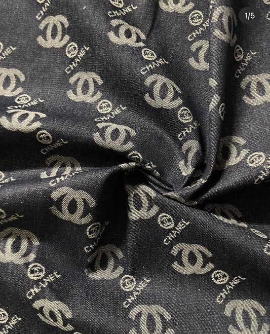 Handmade Chanel Denim Fabric for Custom Jeans