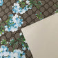 Classic Gucci Flower Leather Fabric For Shoe Custom Material