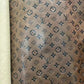 Vintage Brown Embossed LV High Quality for Bag Shoe Custom