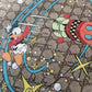 Gucci Cartoon Disney Donald Duck Leather Sell By Yard