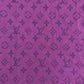 Handmade Denim Fabric Purple LV for Clothing Jeans