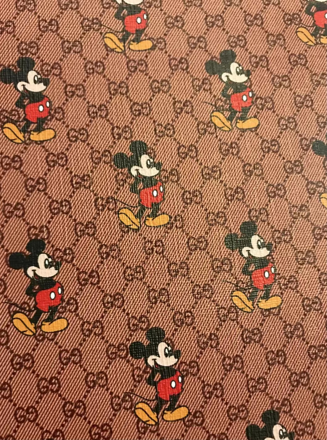 New Trending Gucci Micky Leather For Sell By Yard
