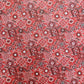 Red Bandana Custom Designer Leather for Custom Sneakers Upholstery