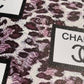 Chanel Leopard Print Lettering Vinyl for Bag
