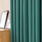 Thermal Insulated Slightly Wrinkled Striped pattern Blackout Curtains For Living Room ,Efficient Grommet Drapes | 2 panels